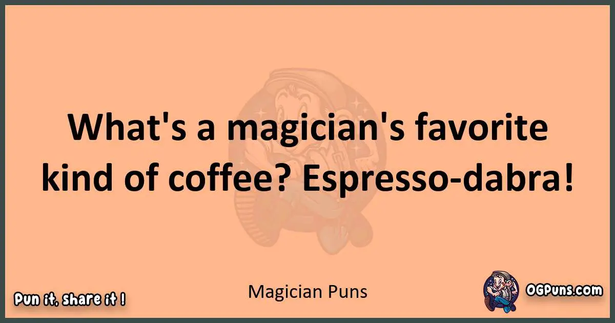 pun with Magician puns