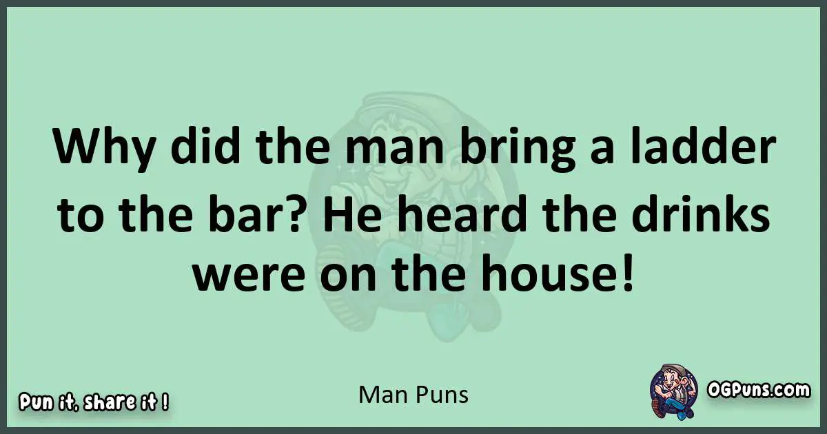 wordplay with Man puns