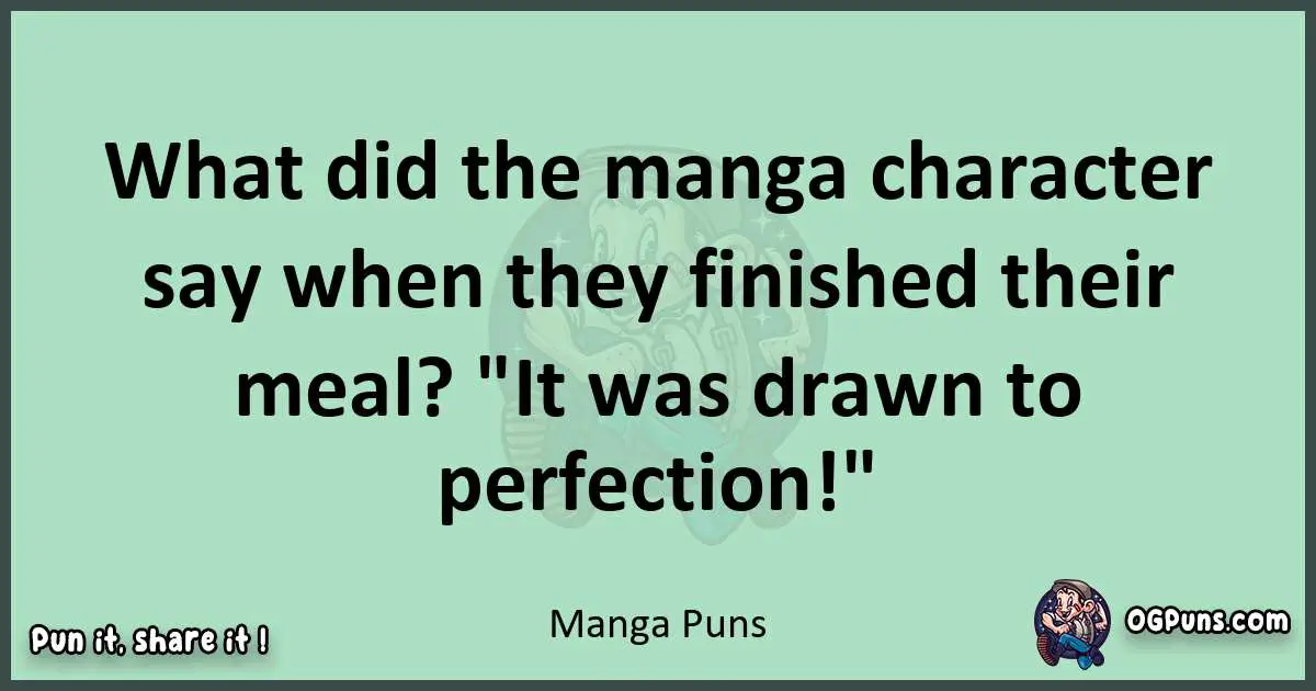 wordplay with Manga puns