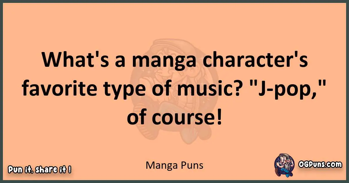 pun with Manga puns