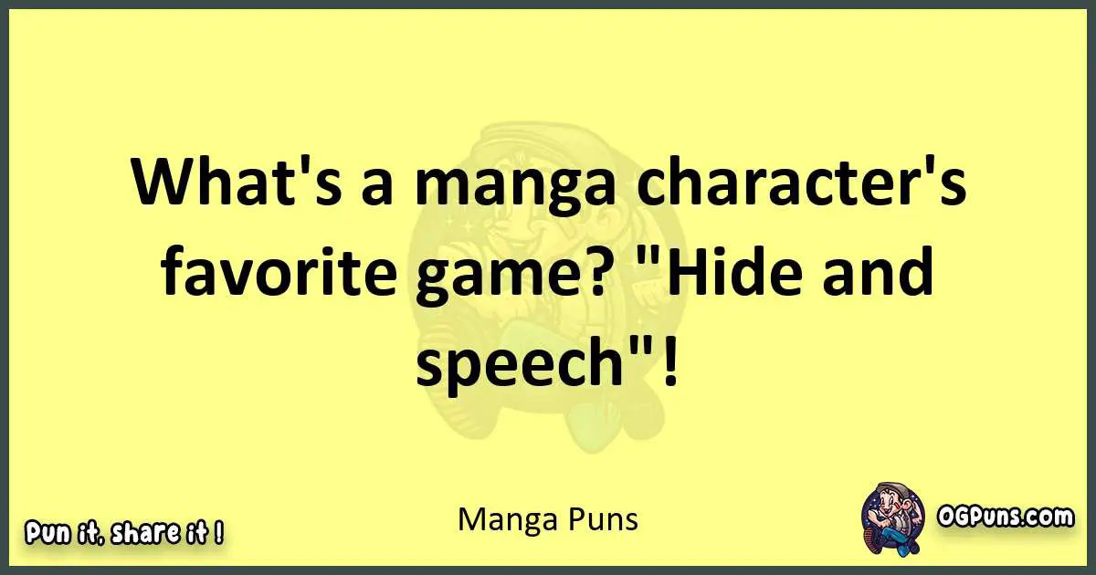 Manga puns best worpdlay