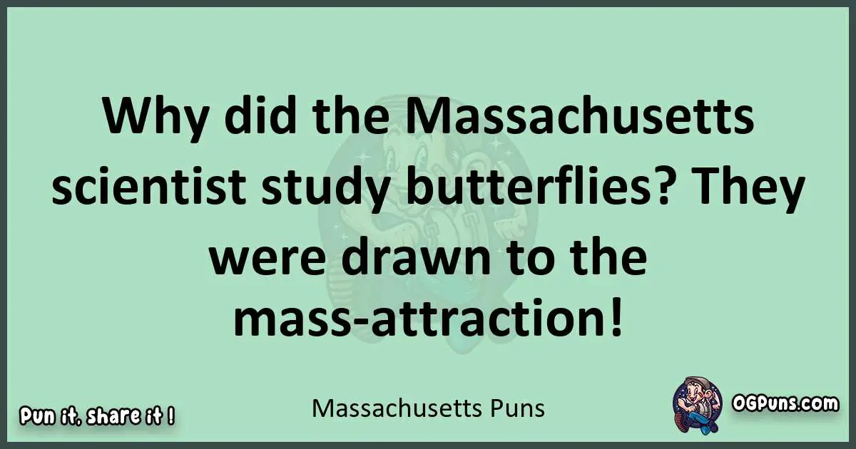 wordplay with Massachusetts puns