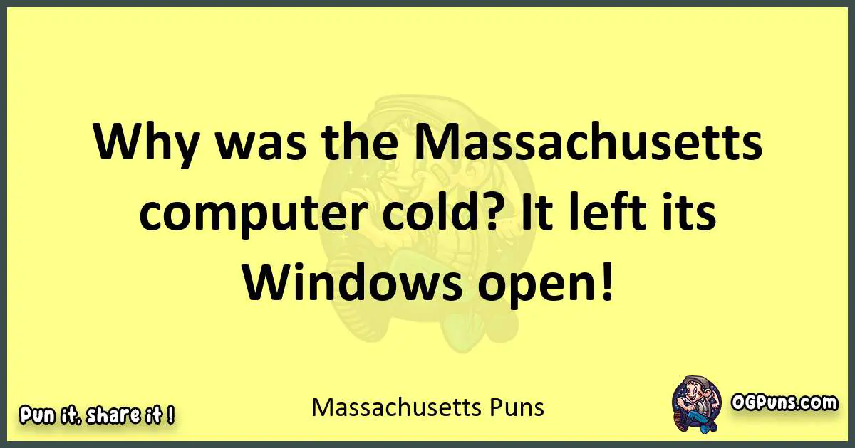 Massachusetts puns best worpdlay