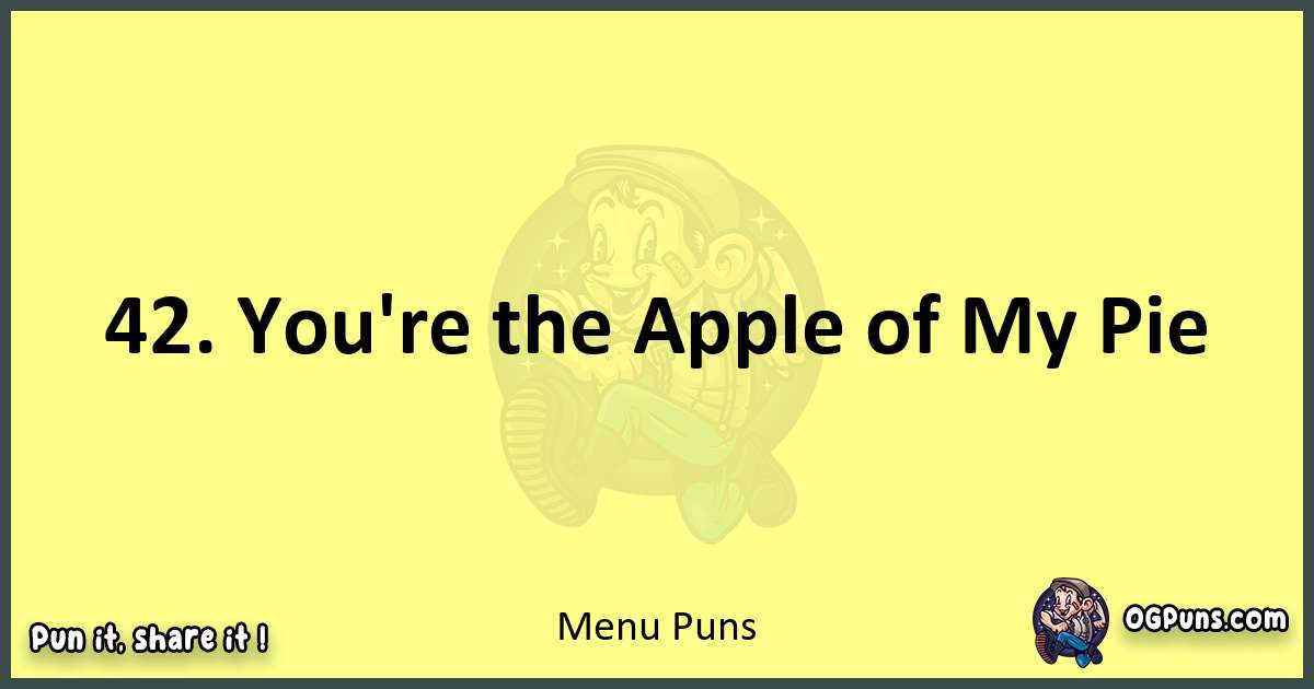 Menu puns best worpdlay