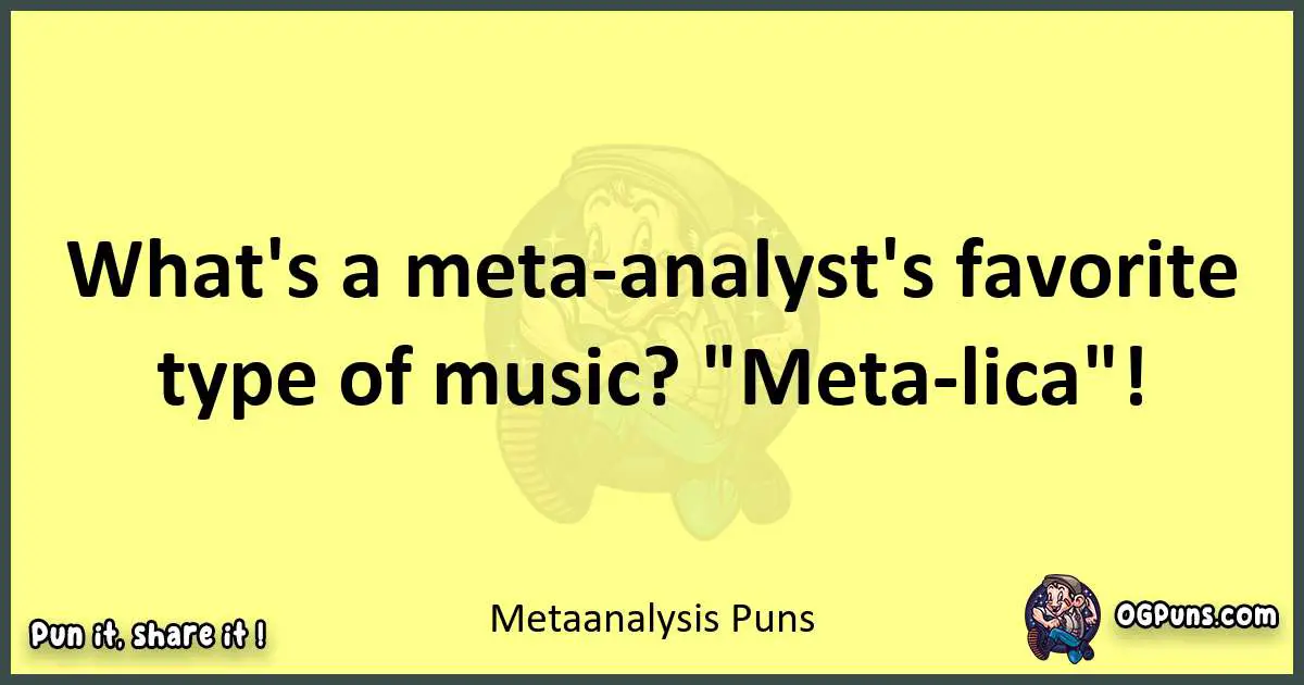 Meta analysis puns best worpdlay