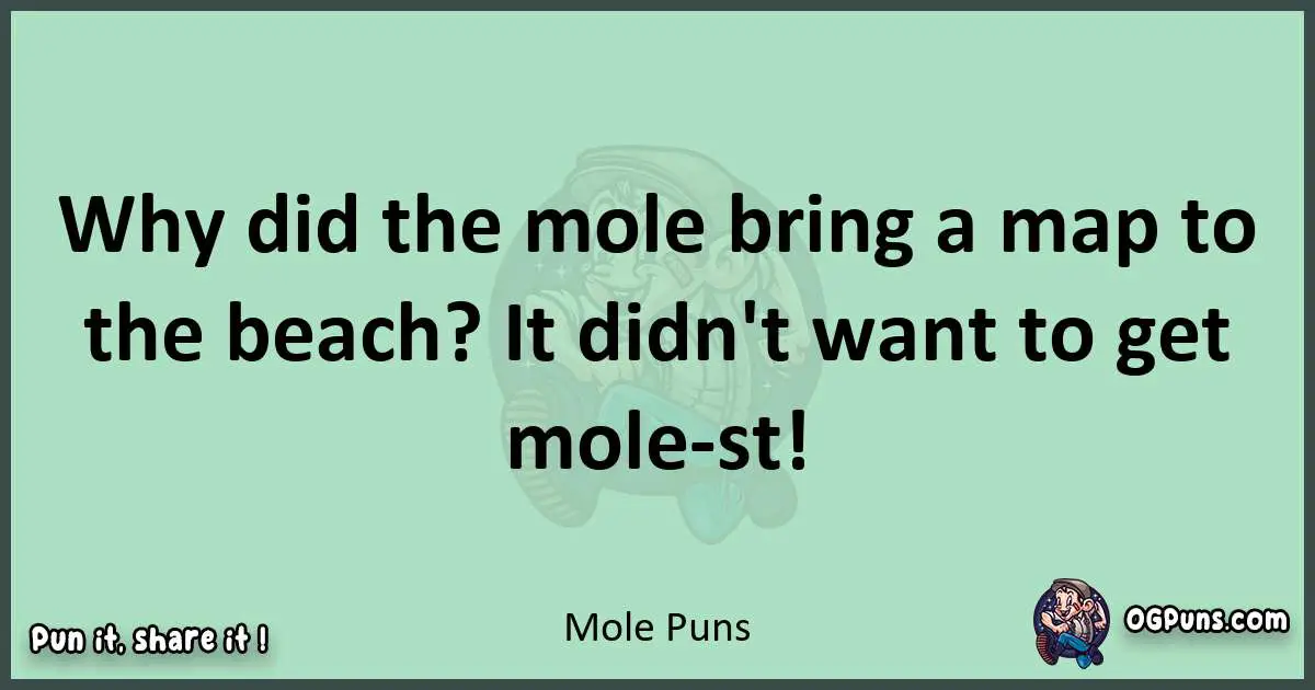 wordplay with Mole puns
