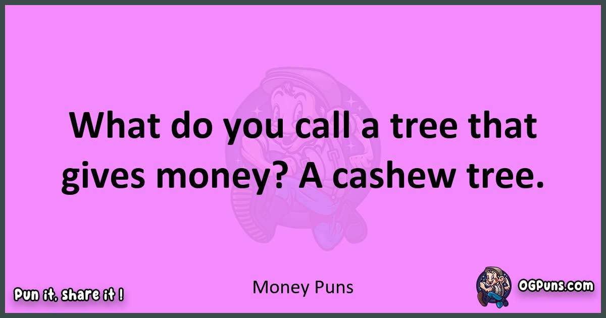 Money puns nice pun