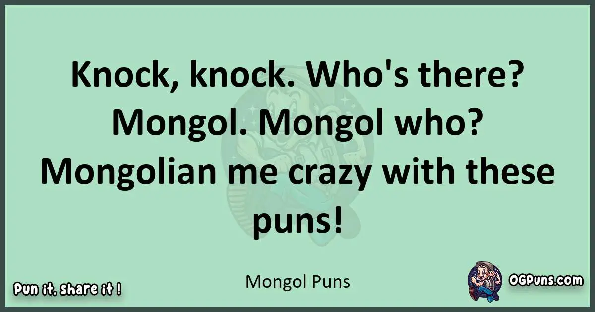 wordplay with Mongol puns