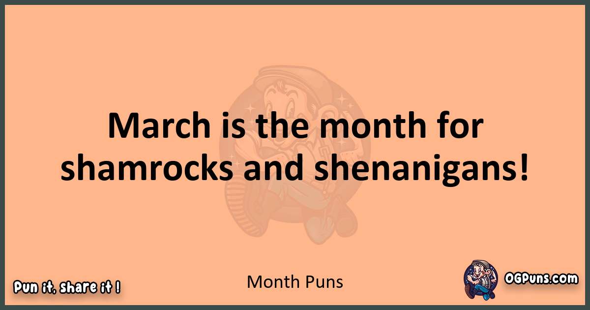 pun with Month puns