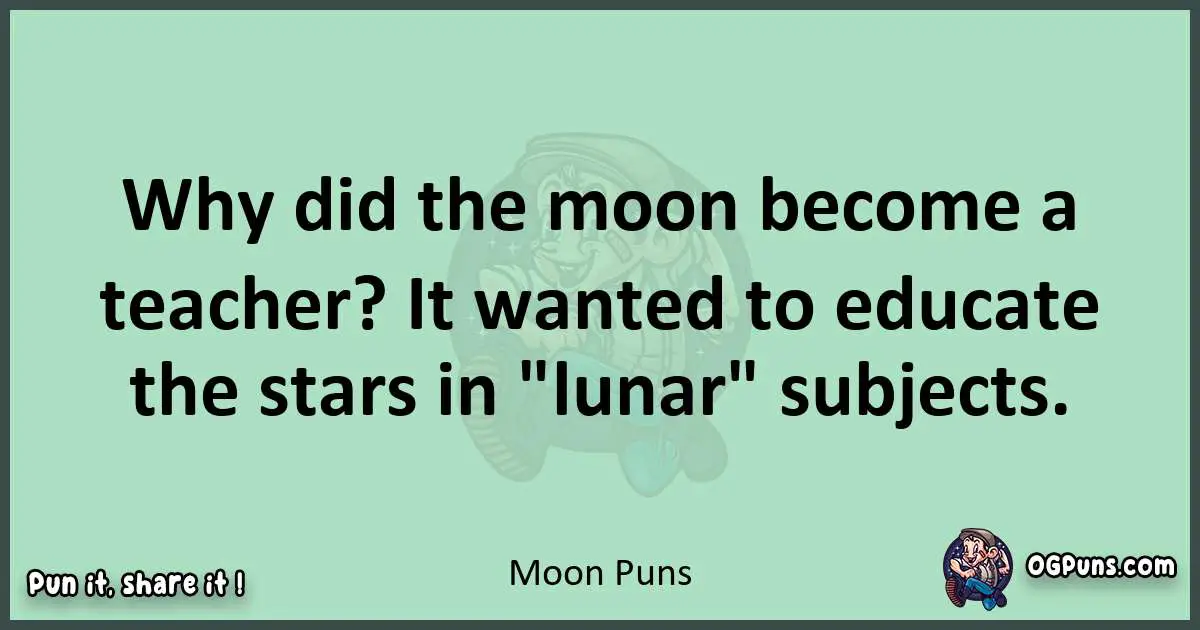 wordplay with Moon puns