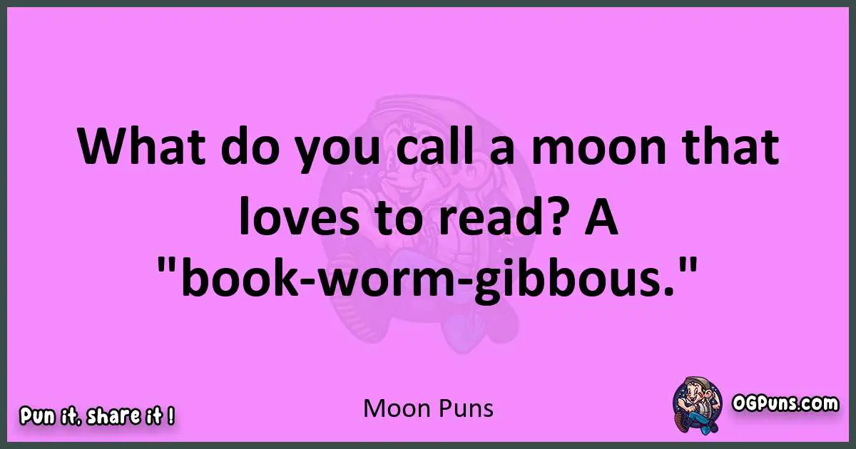 Moon puns nice pun