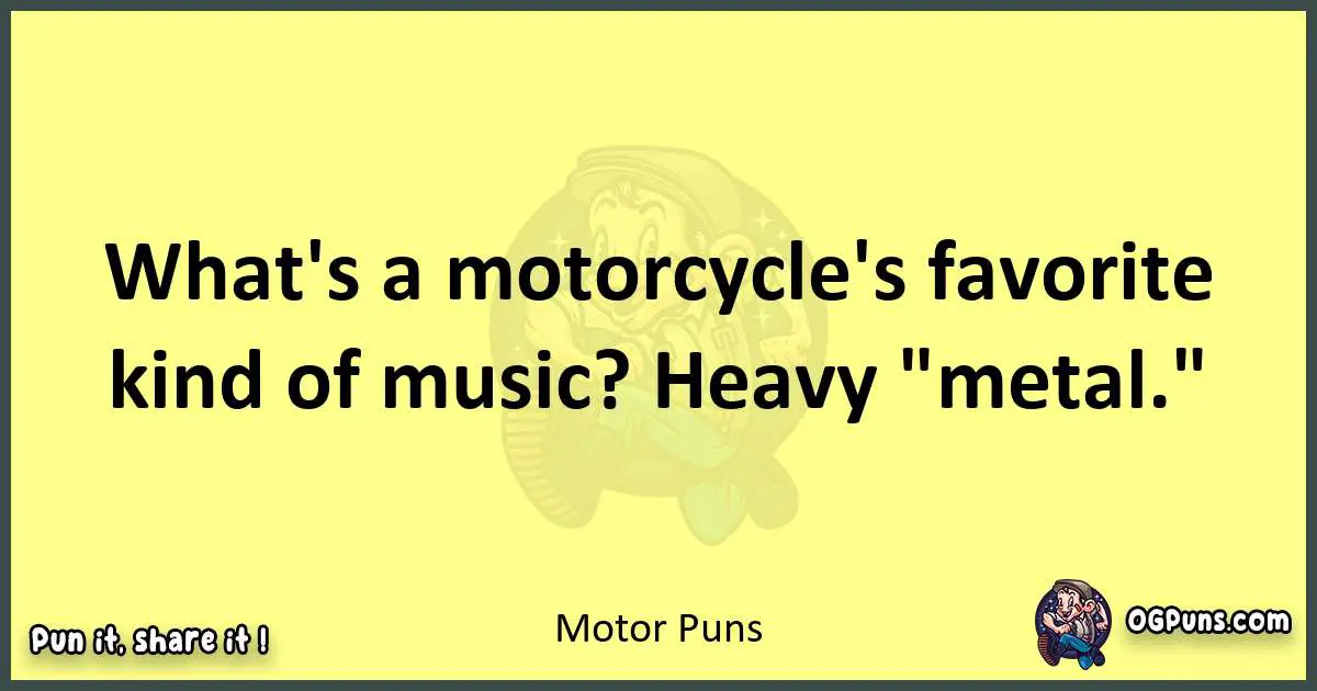 Motor puns best worpdlay