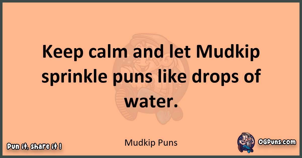 pun with Mudkip puns