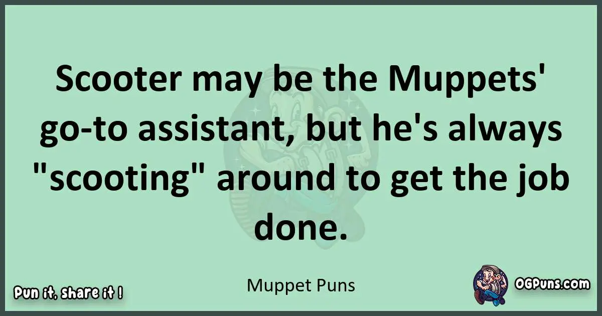 wordplay with Muppet puns