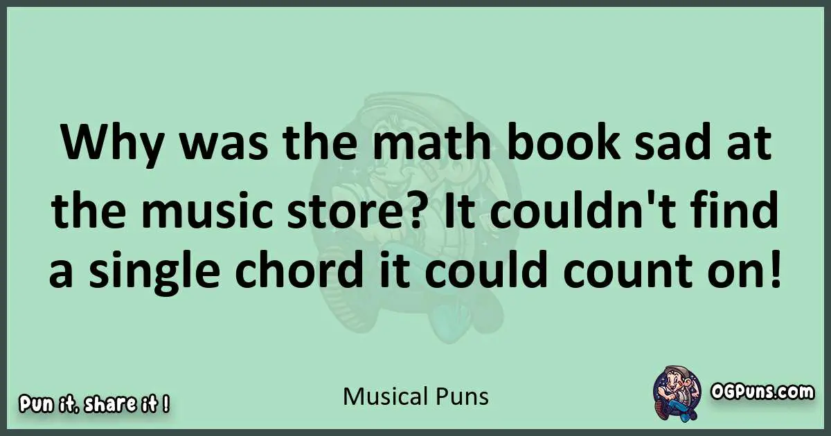 wordplay with Musical puns