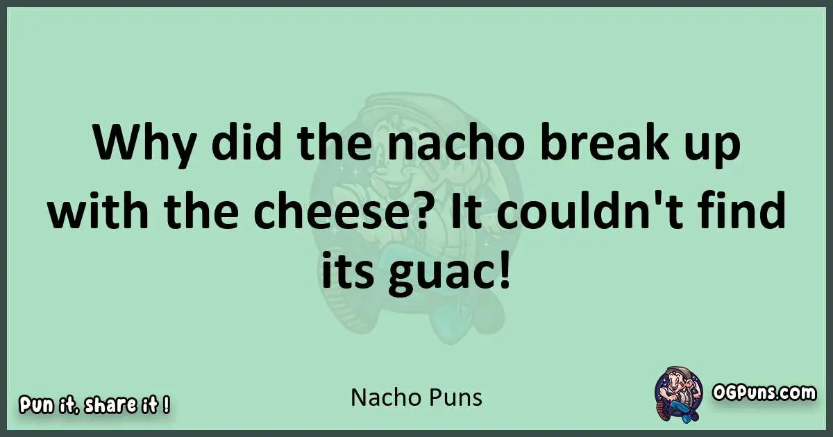 wordplay with Nacho puns