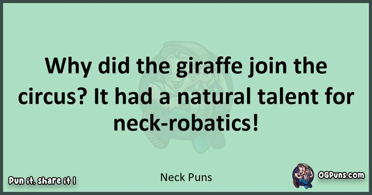 wordplay with Neck puns