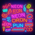 Neon puns