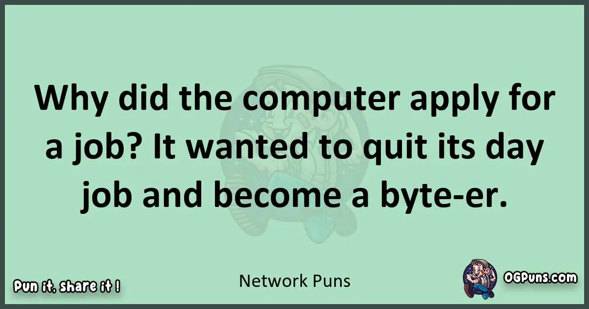 wordplay with Network puns