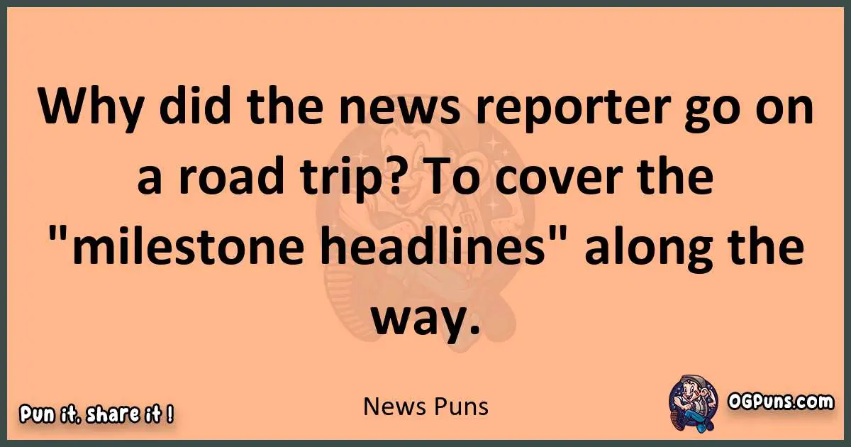 pun with News puns