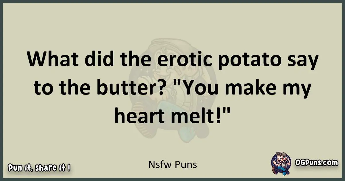 Nsfw puns text wordplay