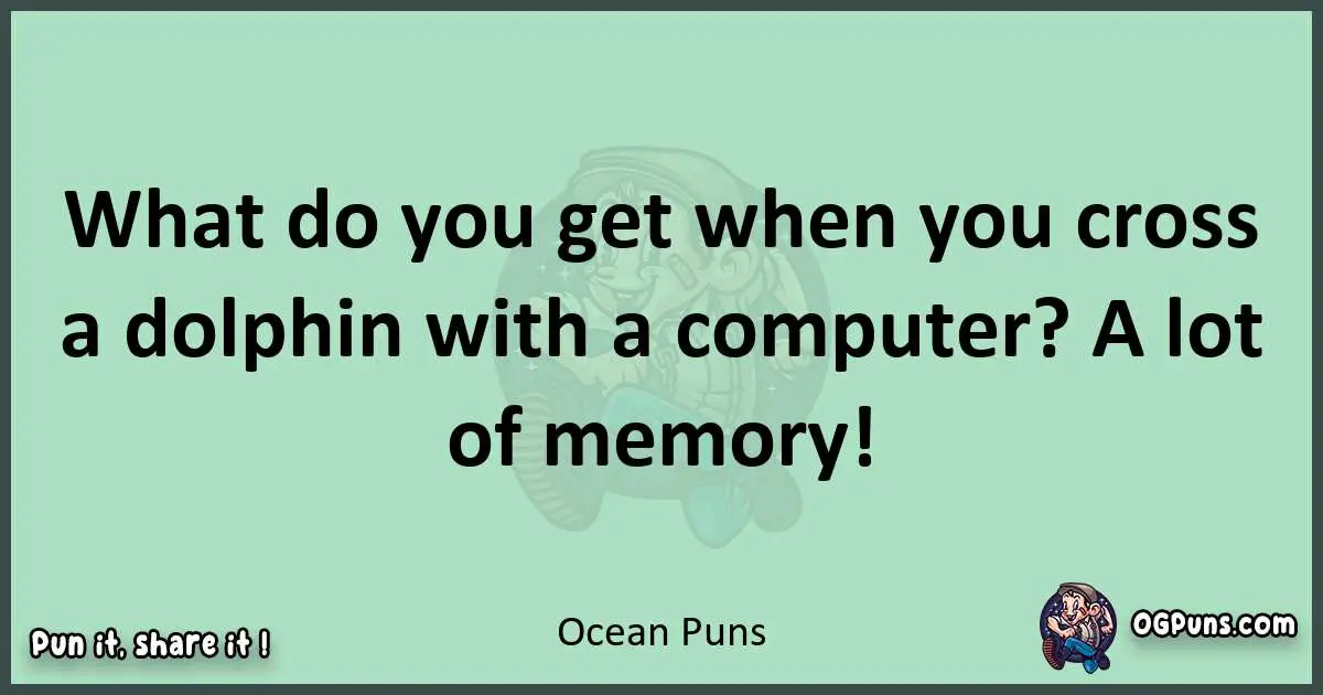 240+ Watery Wonders: Puns that Make Ocean Lovers Dive with Laughter