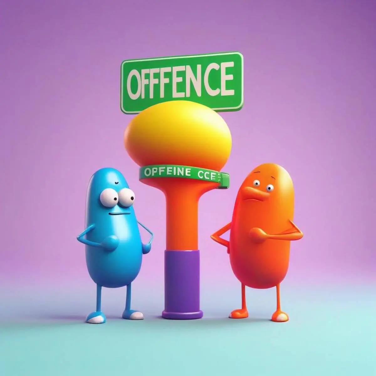 Offence puns