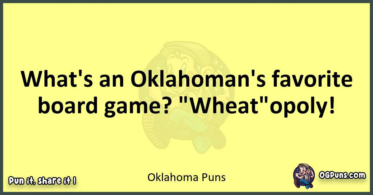 Oklahoma puns best worpdlay