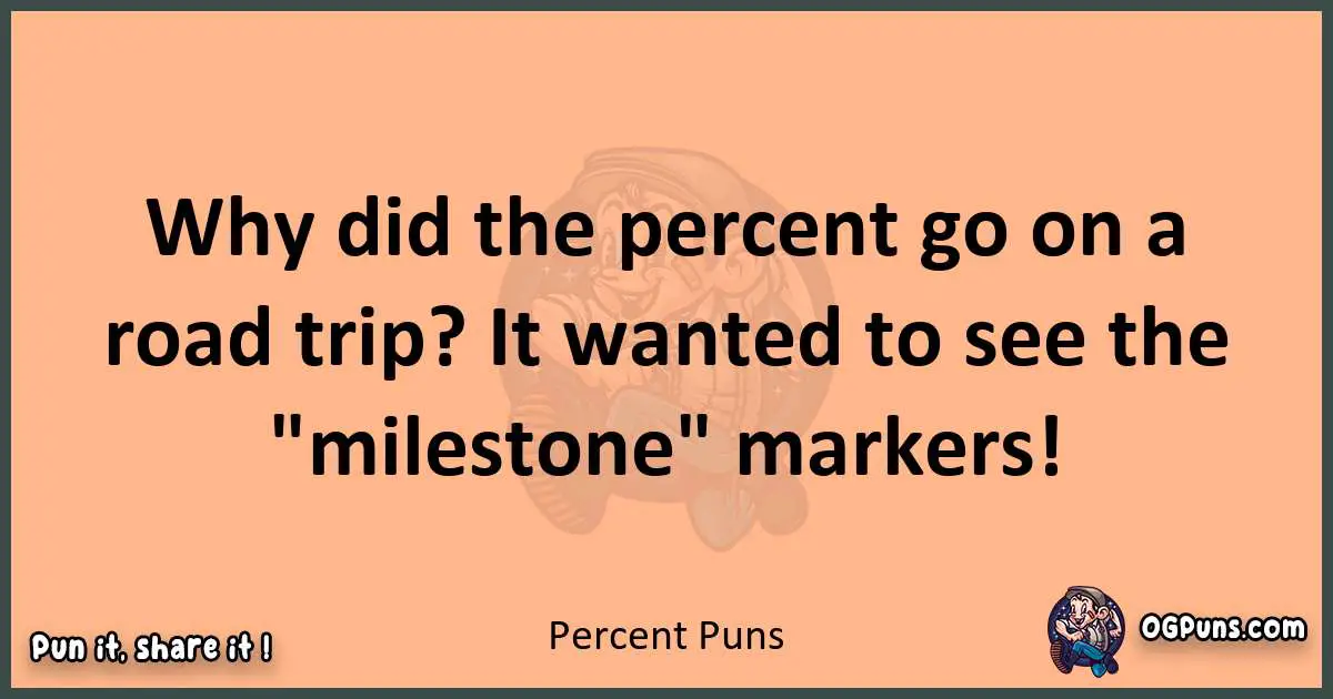 pun with Percent puns