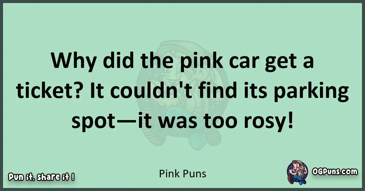 wordplay with Pink puns