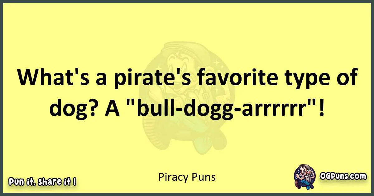 Piracy puns best worpdlay