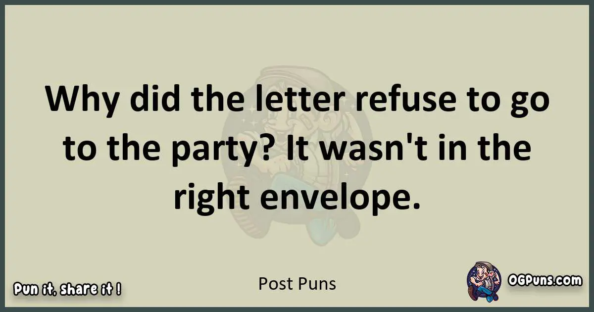 Post puns text wordplay