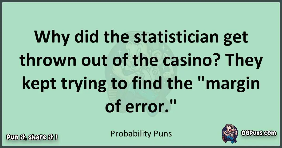 wordplay with Probability puns