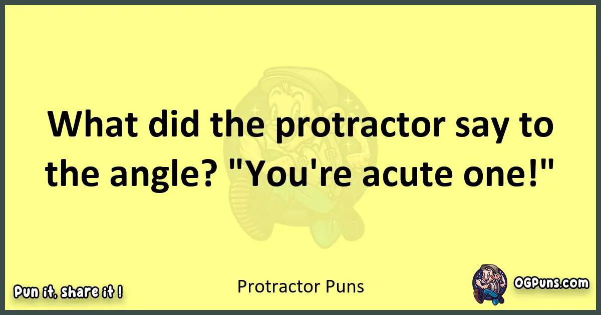 Protractor puns best worpdlay