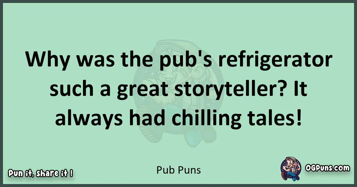 wordplay with Pub puns