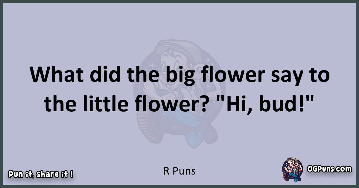 Textual pun with R puns