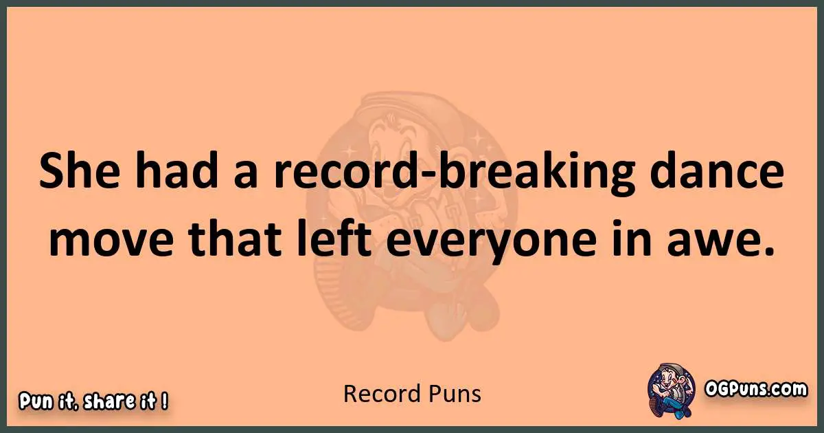 pun with Record puns