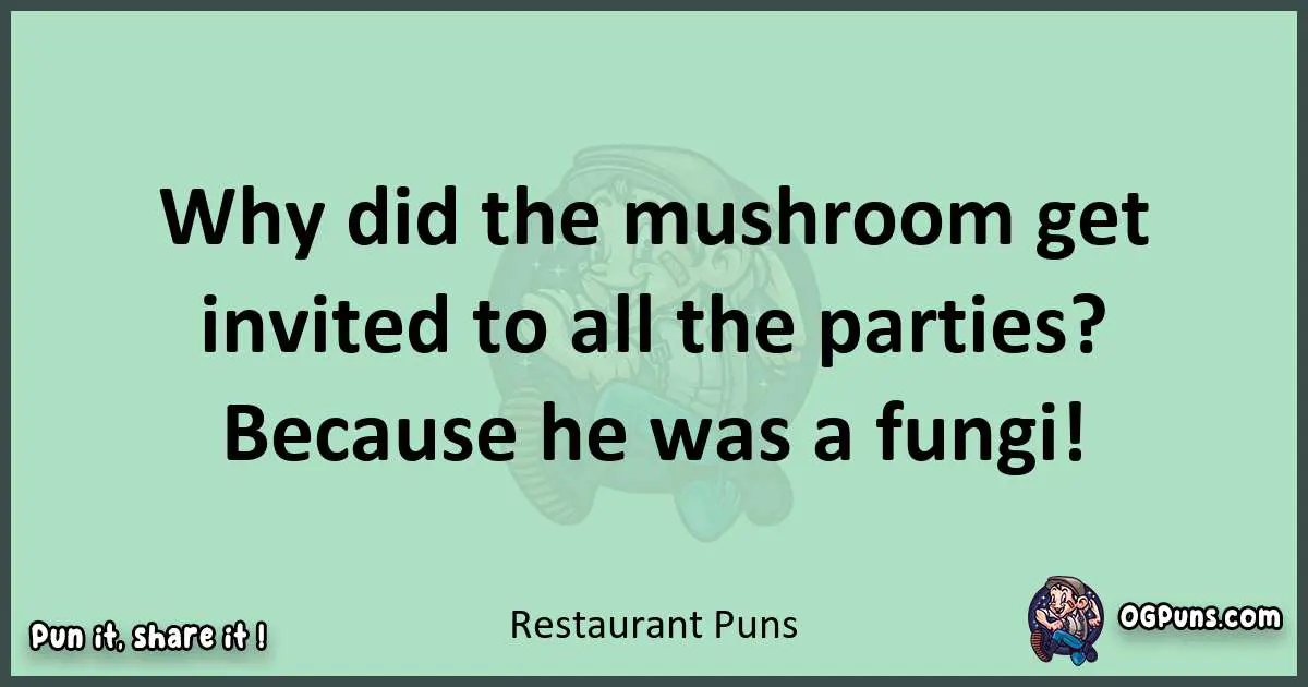 wordplay with Restaurant puns
