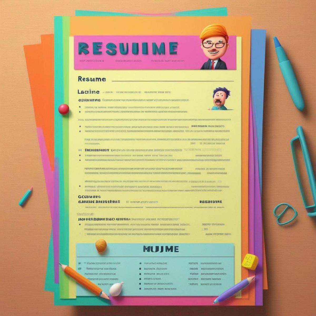 Resume puns