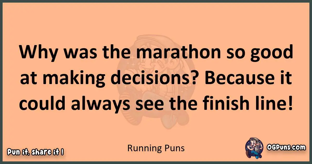 pun with Running puns