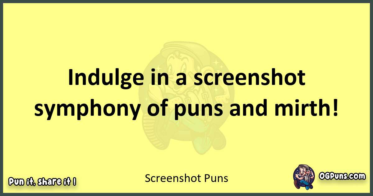 Screenshot puns best worpdlay