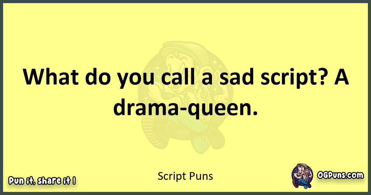 Script puns best worpdlay