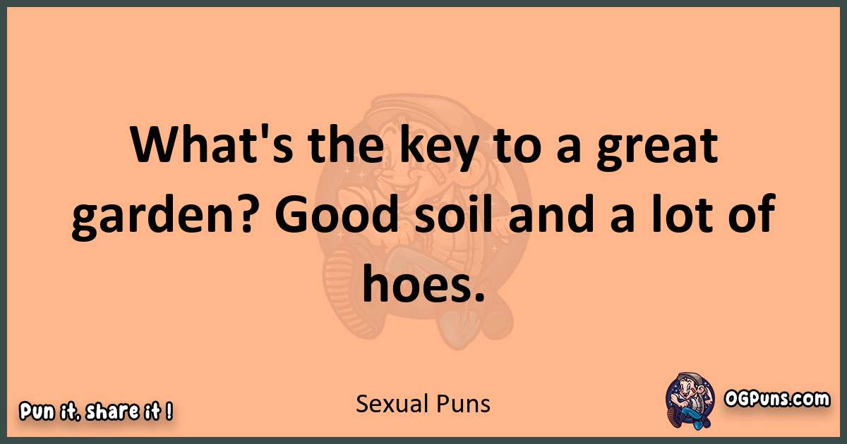 pun with Sexual puns
