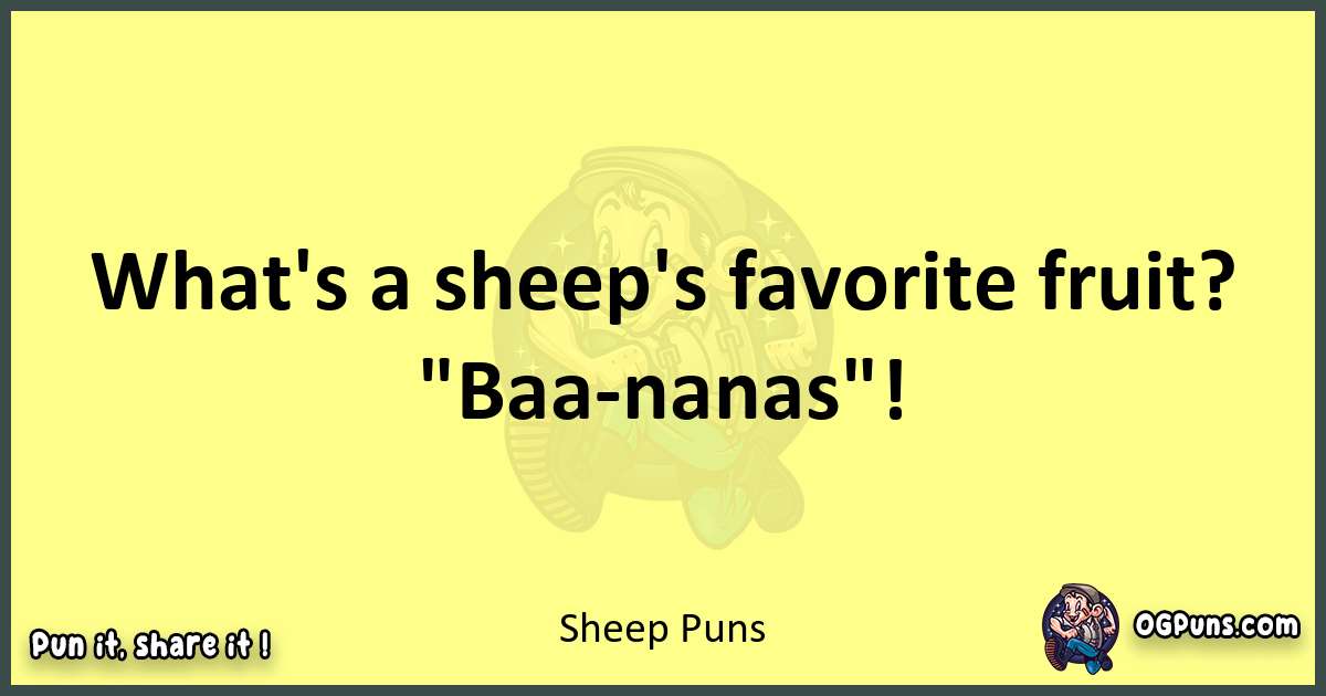 Sheep puns best worpdlay