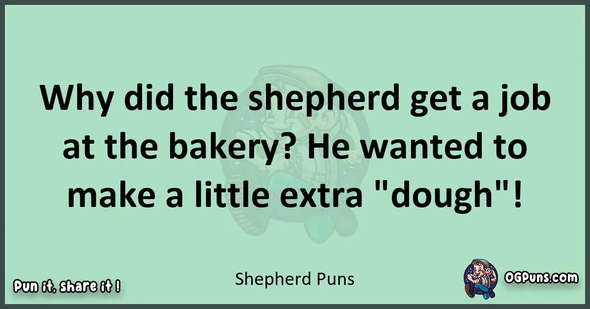 wordplay with Shepherd puns