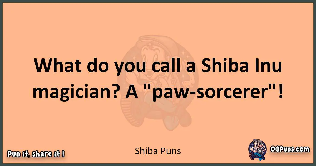 pun with Shiba puns