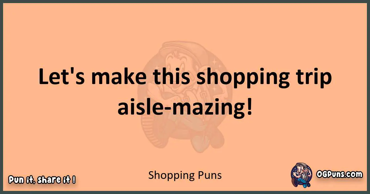 pun with Shopping puns