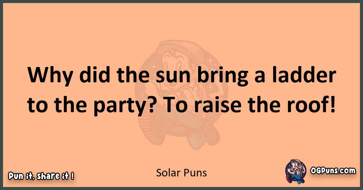 pun with Solar puns