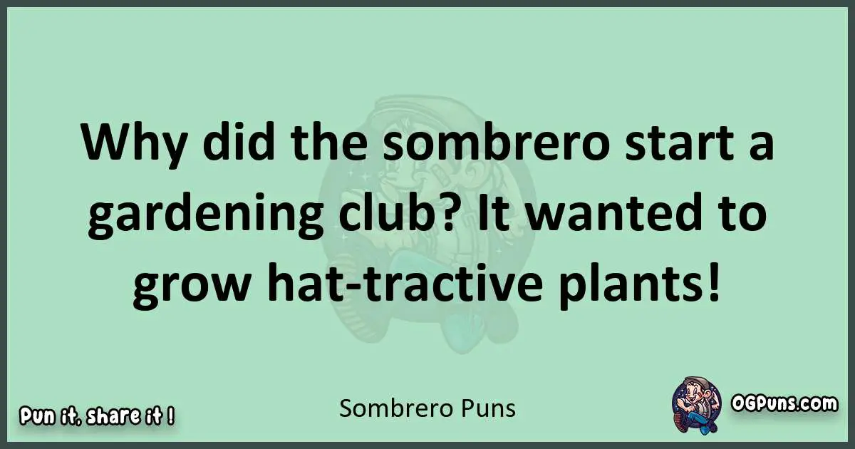 wordplay with Sombrero puns