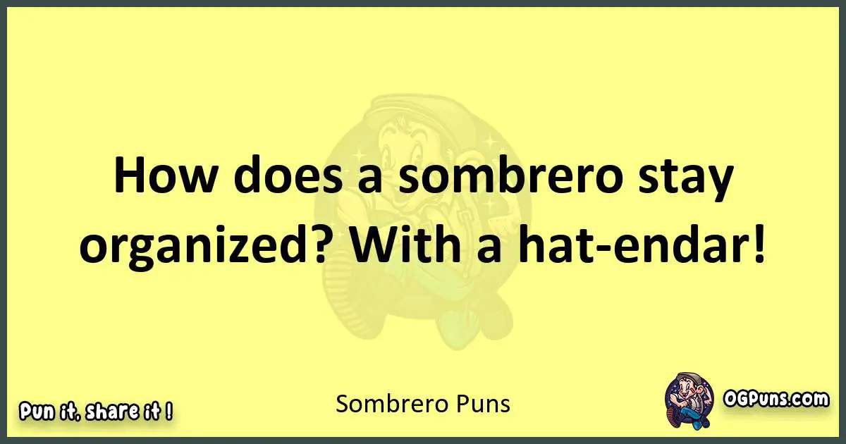Sombrero puns best worpdlay